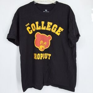 Black College Dropout  T-Shirt Medium